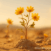 yellow wildflower symbolizing little wins and quiet growth