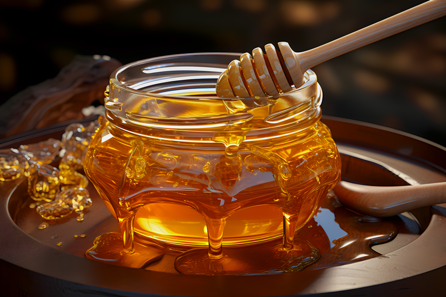 natural honey in bowl representing everyday uses of honey